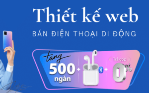 Thiết kế web bán điện thoại