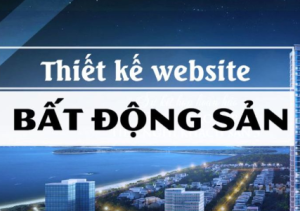 Thiết kế web bất động sản